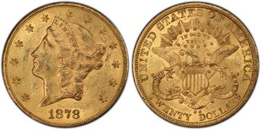 1878-CC $20 MS60