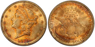 1879 $20 MS62