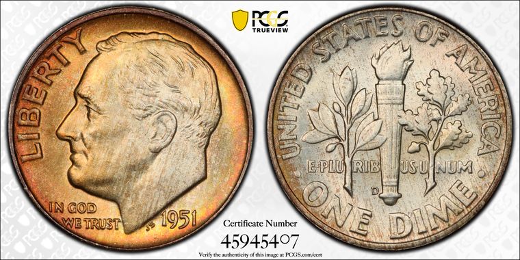 Cert 45945407 - Coin Image