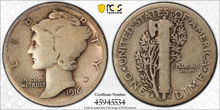 Cert 45945534 - Coin Image