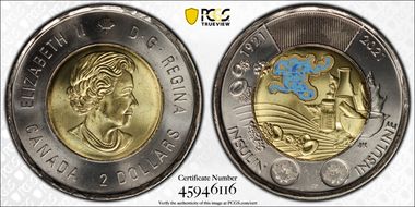 2021 $2 Discovery of Insulin MS66