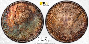 1901-B Rupee SW-6.164 Prid-188 MS64