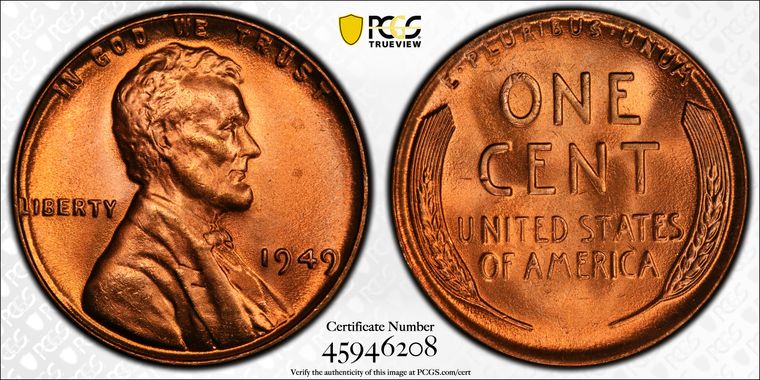 Cert 45946208 - Coin Image