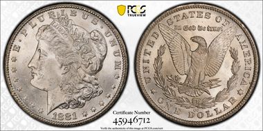 1881-CC $1 MS65