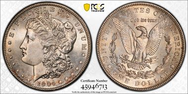 1904 $1 MS64