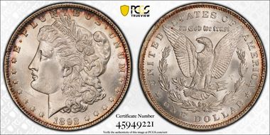 1892 $1 MS64