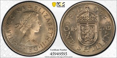 1957 Shil S-4148 Scottish Rev MS66