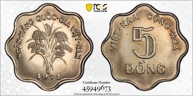 1971 5 Dong MS67