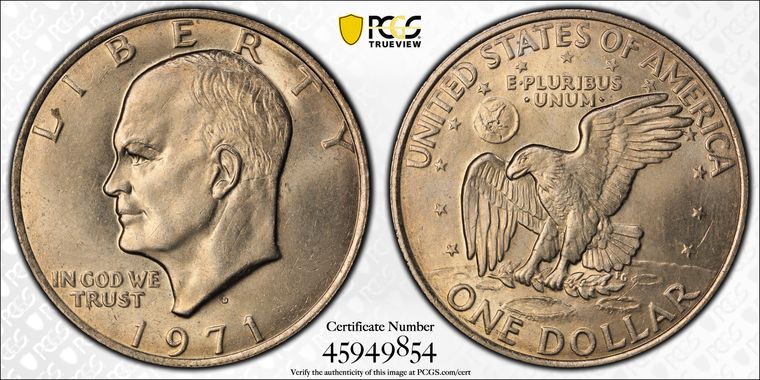 Cert 45949854 - Coin Image