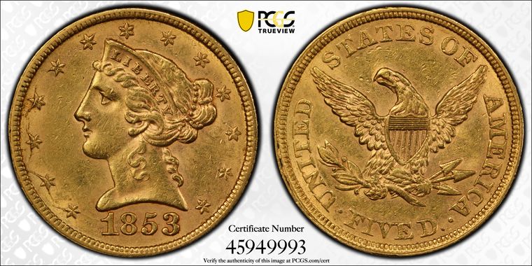 Cert 45949993 - Coin Image