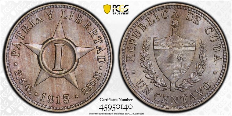 Cert 45950140 - Coin Image