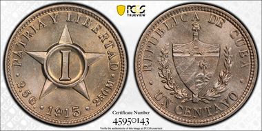 1915 1C MS65