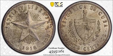 1916 20C KM-13.2 MS63