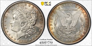 1893 $1 MS62