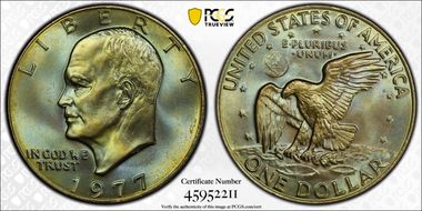 1977 $1 MS67