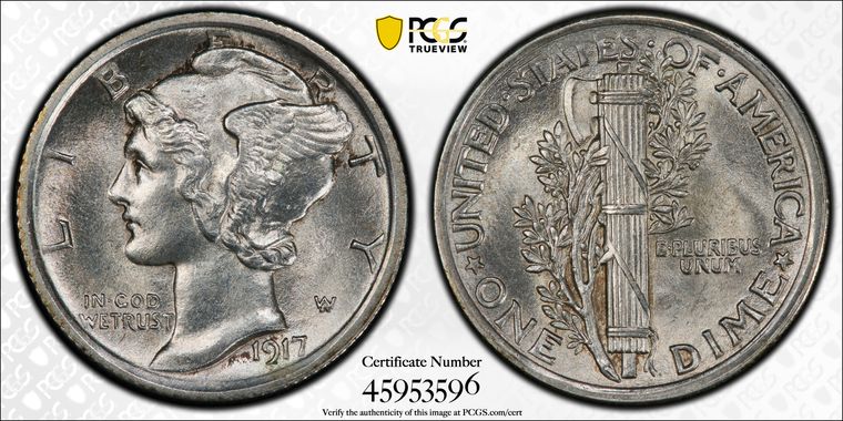 Cert 45953596 - Coin Image