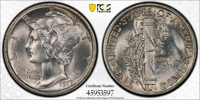 Cert 45953597 - Coin Image