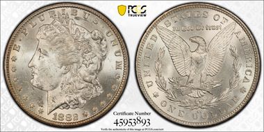 1882-CC $1 MS63
