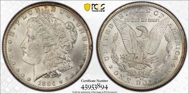1884-CC $1 MS63