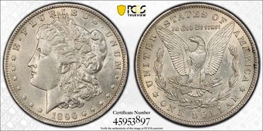 1896-O $1 AU55