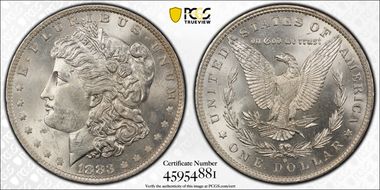1883-O $1 MS63