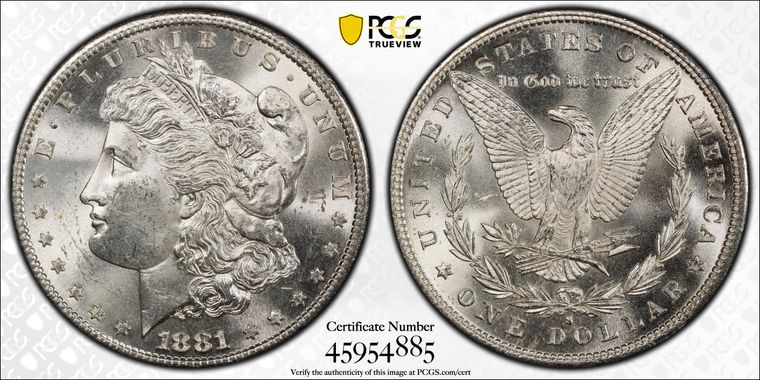 Cert 45954885 - Coin Image