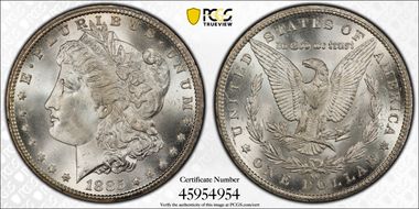1885-CC $1 MS66