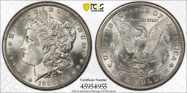 1900-O $1 MS66