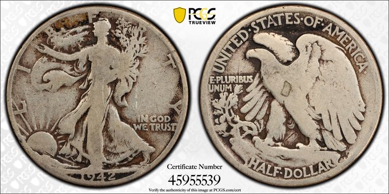 Cert 45955539 - Coin Image