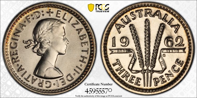 Cert 45955570 - Coin Image