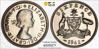 1962(m) 6D KM-58 Ag PR66