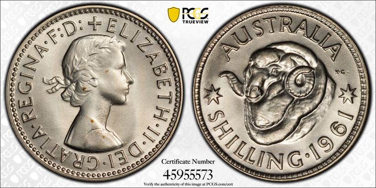 Cert 45955573 - Coin Image