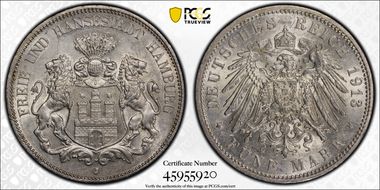 1913-J 5 Mk J-65 MS62