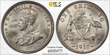 1917-M Shil MS64