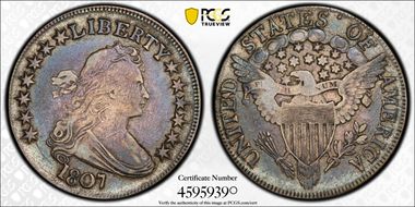 1807 50C Draped Bust F15