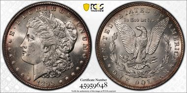 1893 $1 MS62