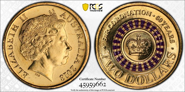 Cert 45959662 - Coin Image