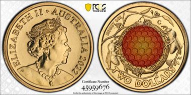 2022-C $2 Honey Bee Colorized MS69