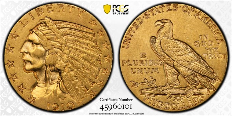 Cert 45960101 - Coin Image