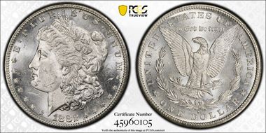 1882-S $1 MS64