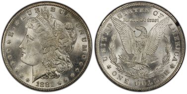 1881-CC $1 GSA Hoard MS65