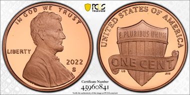 2022-S 1C Shield Chicago ANA PR69DCAM