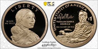 2022-S $1 Native American Chicago ANA PR69DCAM
