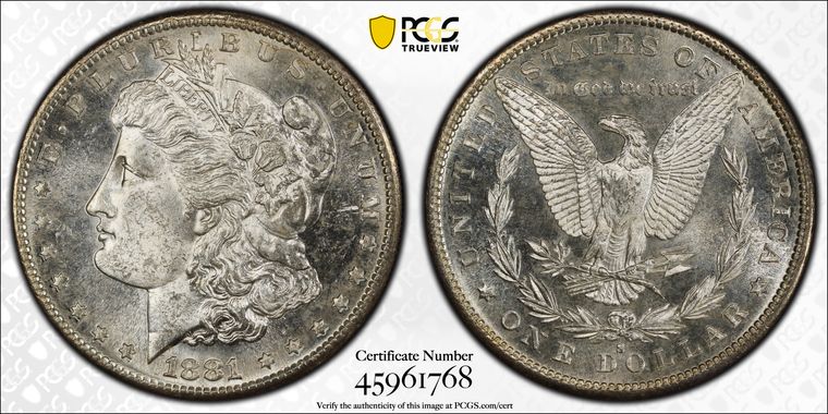 Cert 45961768 - Coin Image