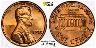 1972 1C DDO, FS-105 MS65RD