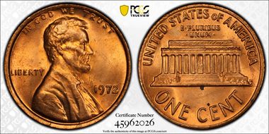 1972 1C DDO, FS-109 MS64RD