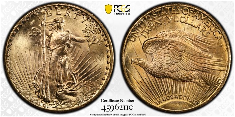 Cert 45962110 - Coin Image