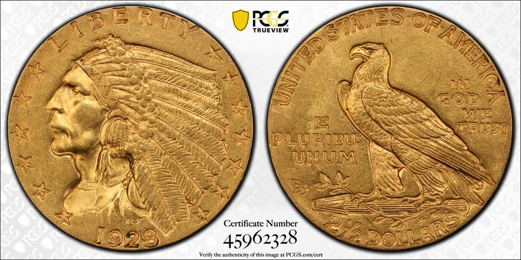 Cert 45962328 - Coin Image