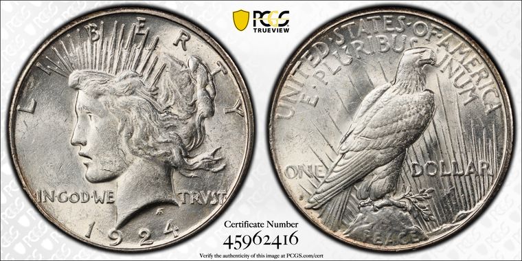 Cert 45962416 - Coin Image