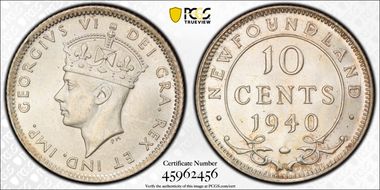 1940 10C MS64